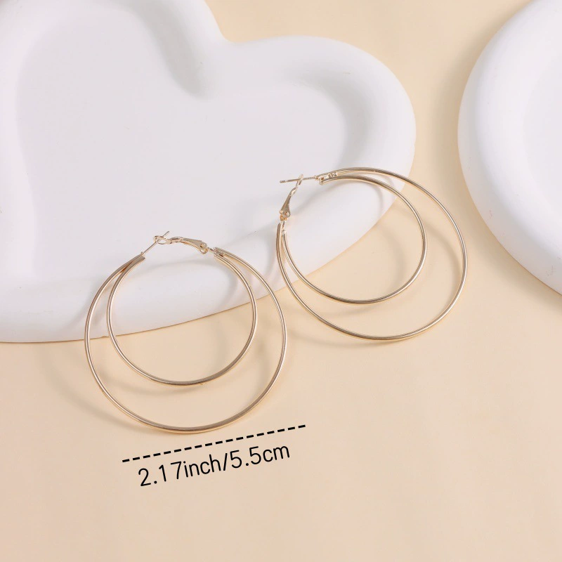 Metal earrings, for import