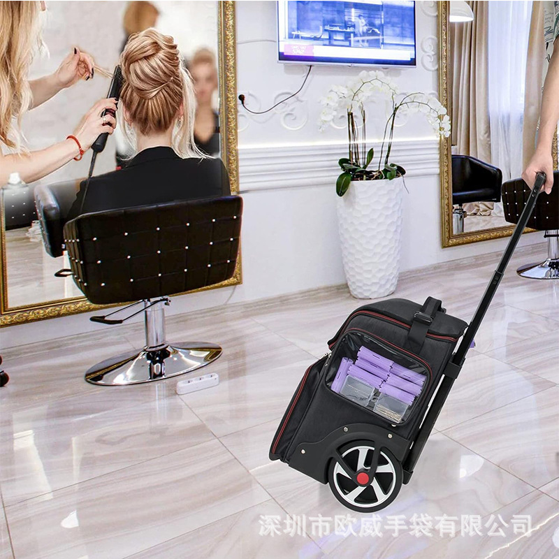 プロの化粧師スーツケース美容携帯多機能手提げ工具袋大容量化粧断熱工具箱|undefined