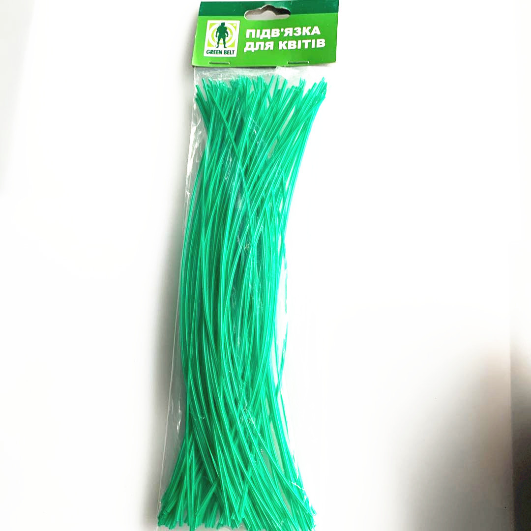 Alambre de amarre jardinería jardín amarre Alambre de amarre alambre recubierto de plástico alambre 15/20cm