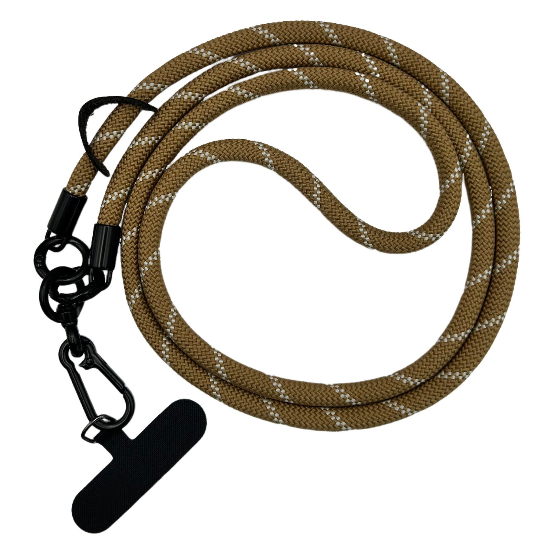 【51#색상] 120cm 조절 불가 휴대폰 끈 + 프리 클립