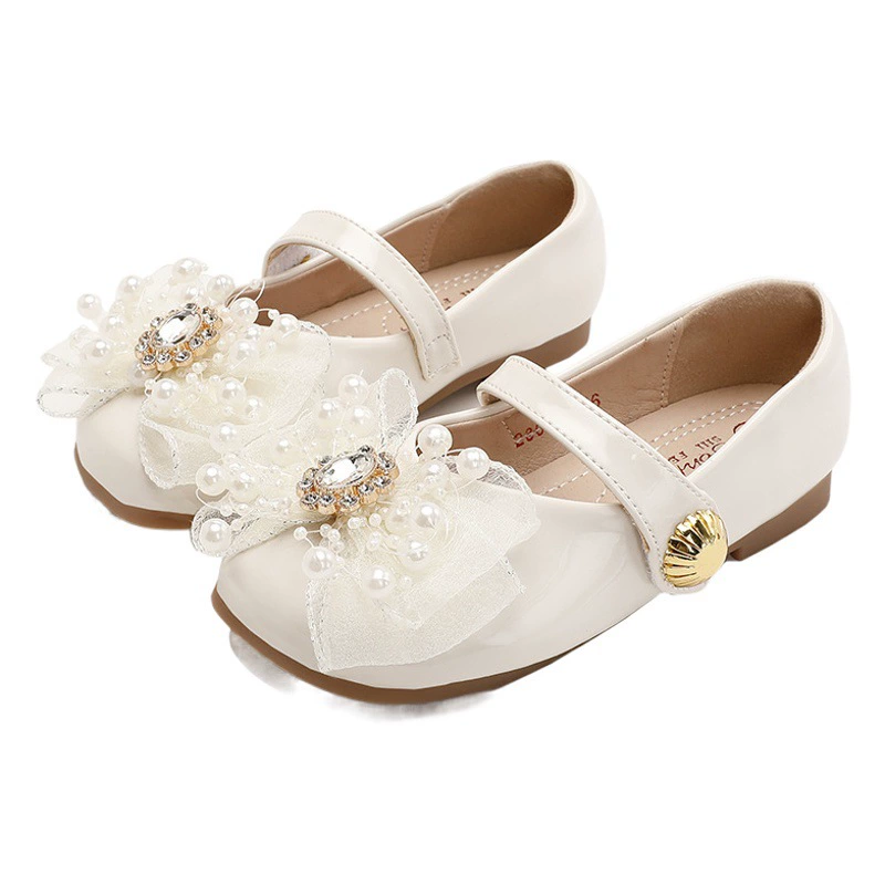 Детские маленькие кожаные туфли, весна-осень 2021, новые туфли с кристаллами Эльзы, туфли принцессы, модные универсальные детские туфли для маленьких девочек