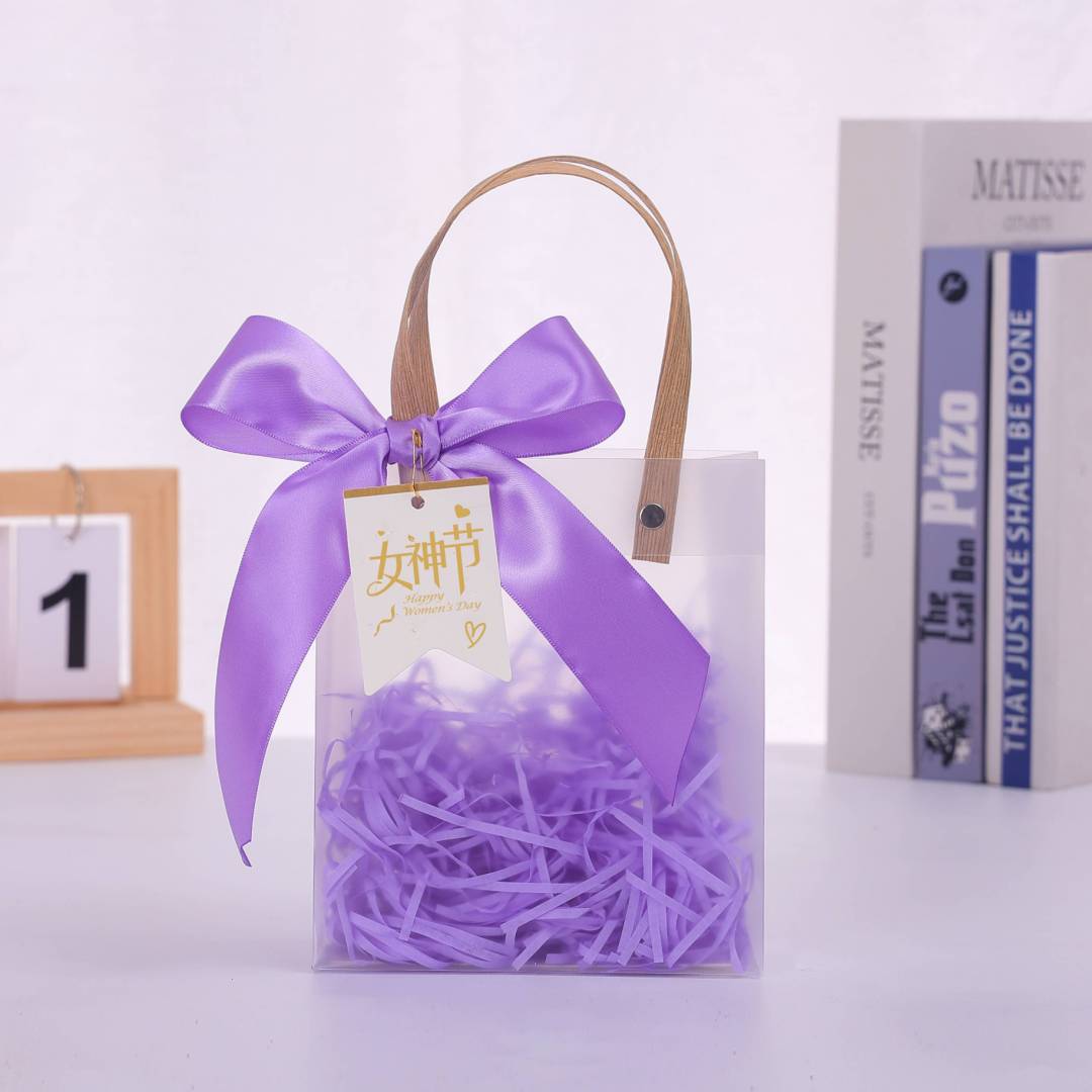 38 Bolsa de regalo, recuerdo transparente, caja de embalaje de regalo de dama de honor premium, PVC de cumpleaños para niños