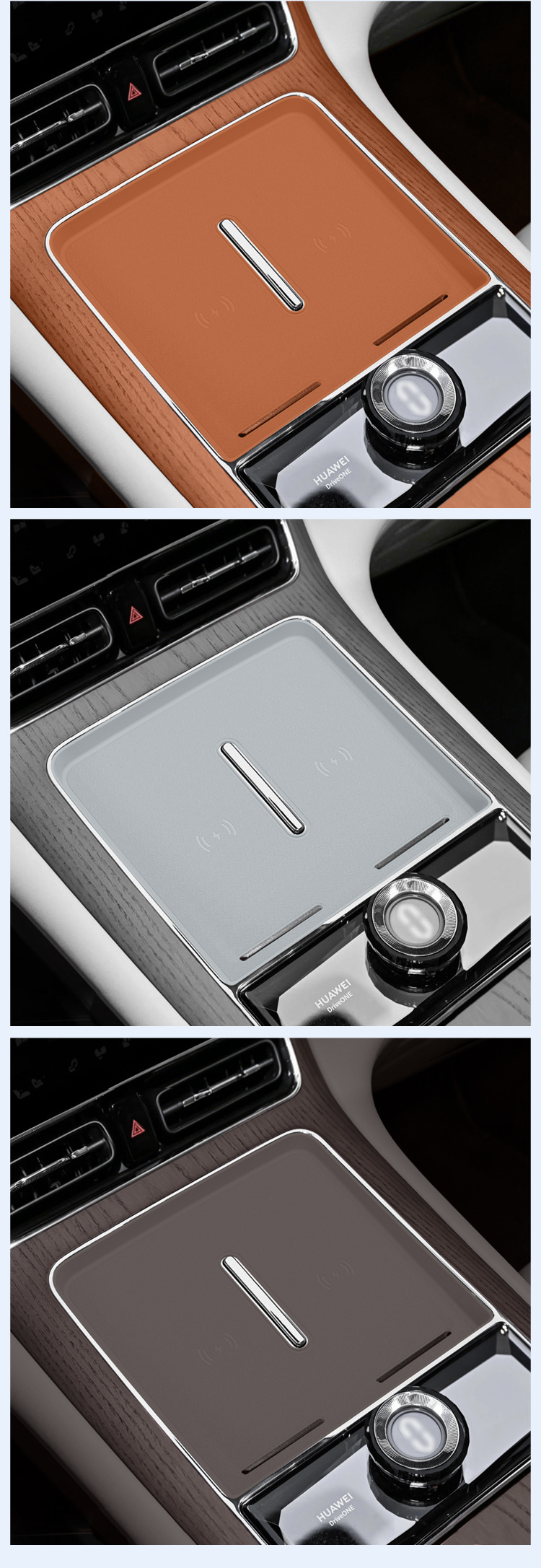 Suitable for 26 Models of Aito M9 Central Control Wireless Charging Silicone Pad Anti-Slip Protective Cover