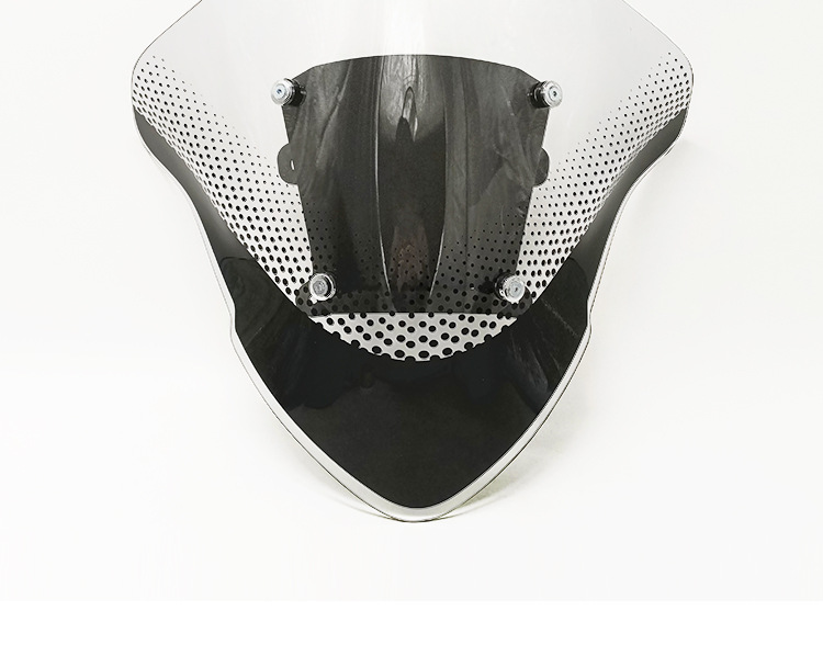 Suitable for Haojue Uhr150 Windscreen Upgrade, Windshield, Front Windshield, Rain Shield, Chest Protector, Transparent High-Definition Windshield