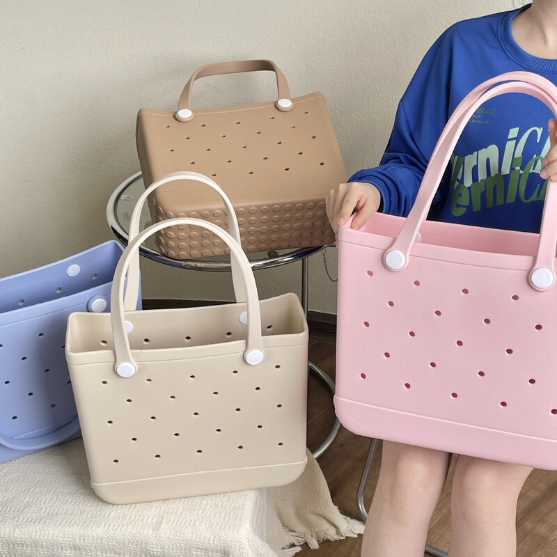 Eva Beach Bag, Large Travel Storage Tote Bag, Molded Basket, Eva Bog Bag, Large Capacity