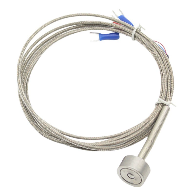 Датчик температуры pt100 адсорбционный Магнитный Магнит тепловое сопротивление Сильный магнитный зонд K термопара высокая термостойкость