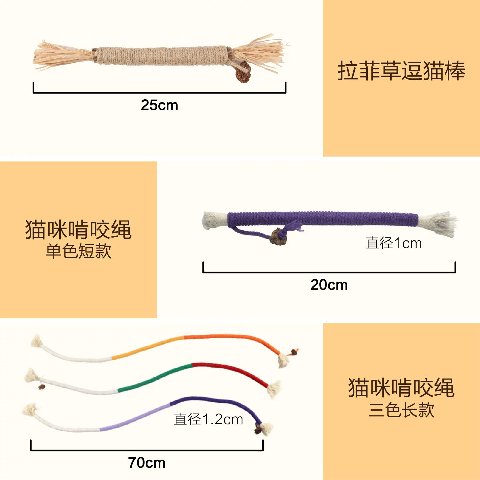 Cat bites rope toy self -relief, stuffed teeth, cats, mint mint 瘿 瘿 猫