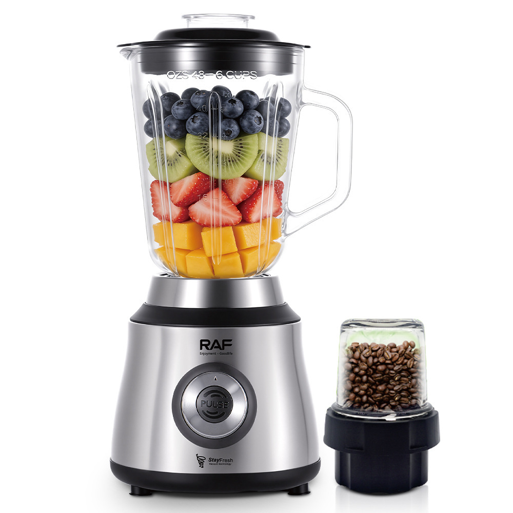 Exprimidor de jugo eléctrico de acero inoxidable transfronterizo estándar europeo motor multifuncional de gran capacidad mezclador de jugo crude varilla de cocina image 35
