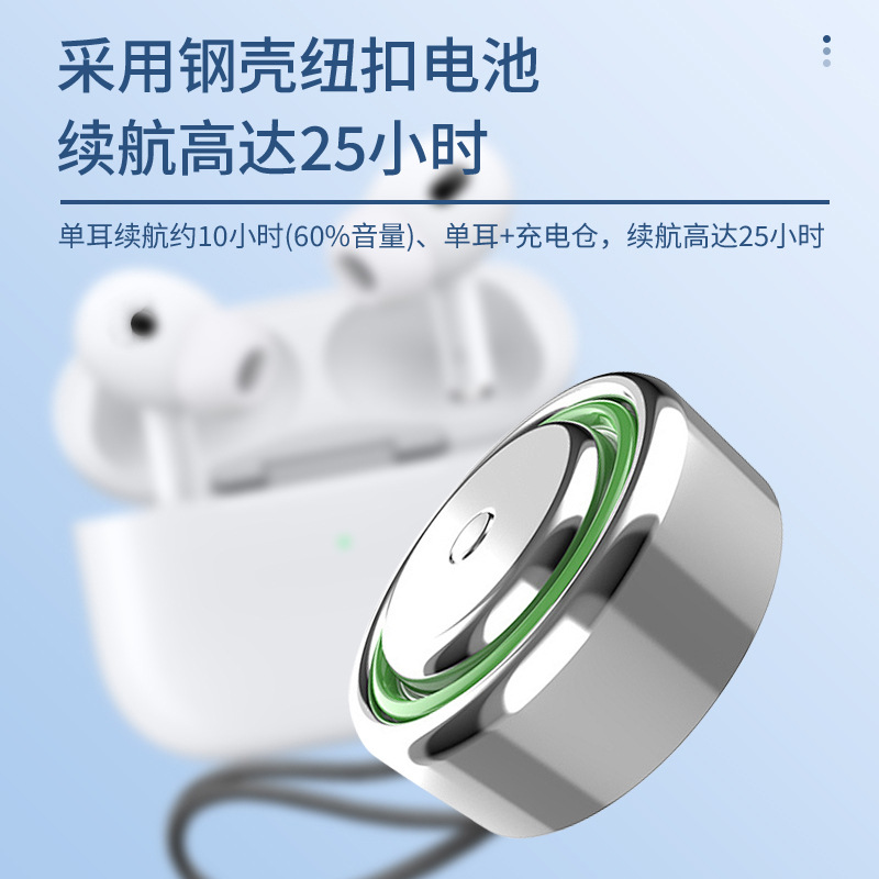 HUAQIANG Bei Wireless Bluetooth Headphones 2025, nuevos auriculares de reducción de ruido TWS5 generación, auriculares Bluetooth inalámbricos de larga duración