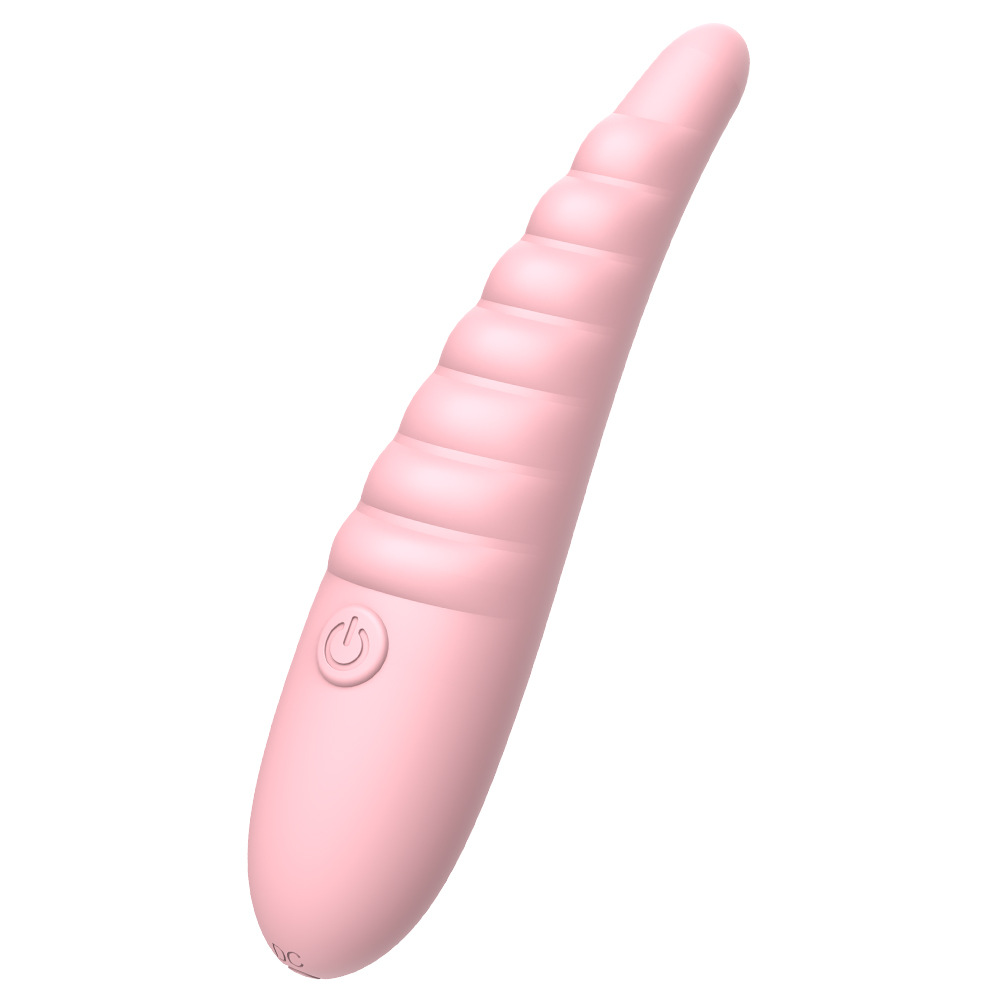 Liquid Silicone Threaded Vibrator For Couples And Women_voghion.com
