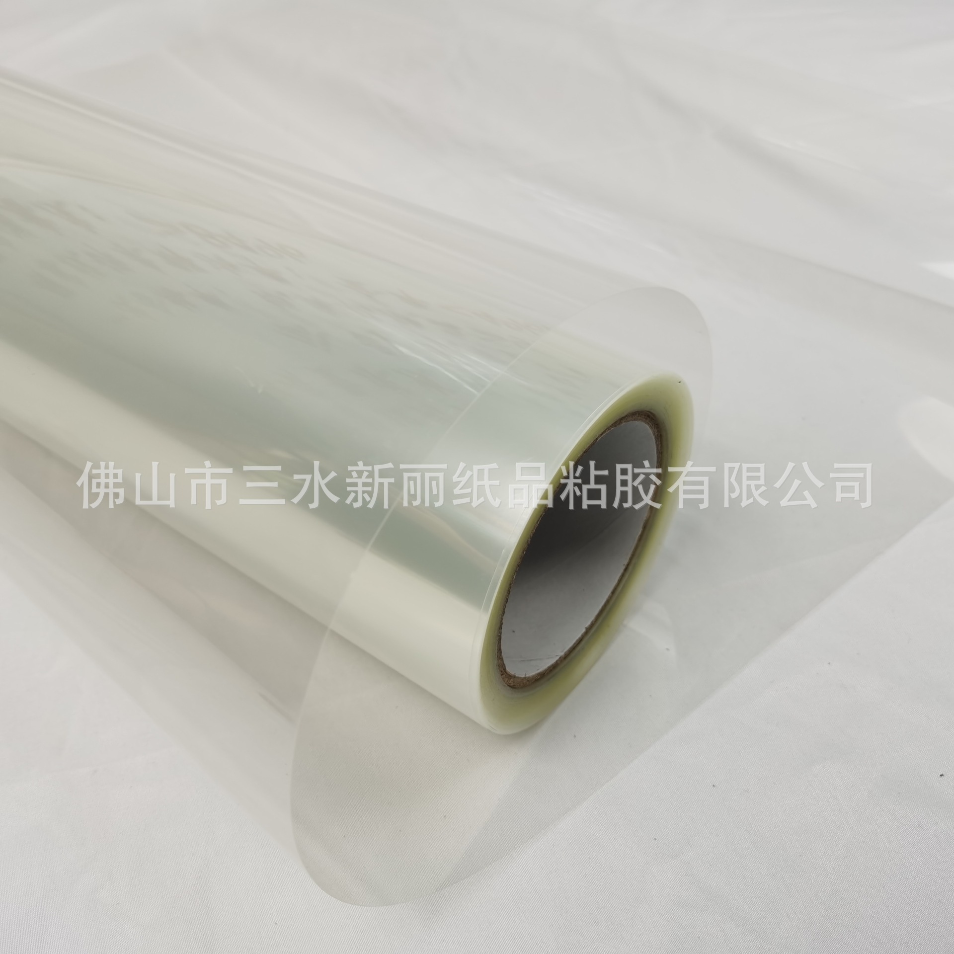 工厂直供PET透明高亮水晶冷裱膜不黄变广告影楼装饰保护膜