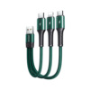 Mile Hall One Drag three applicable to Apple data cable Type-C Android data cable charger mobile phone universal