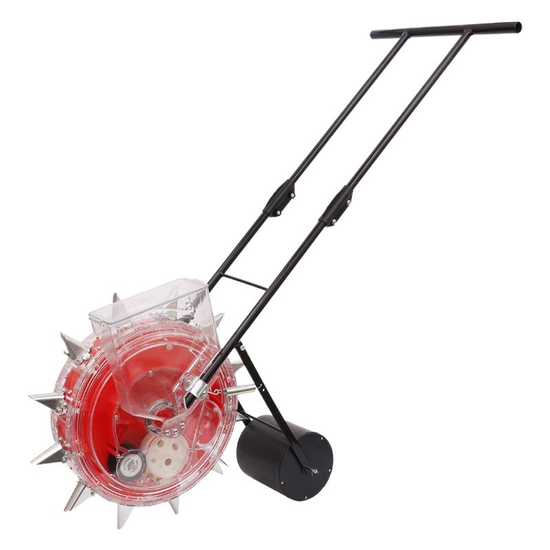 Сельскохозяйственная ручная сеялка, многофункциональная количественная роликовая сеялка, удобрение, все-в-одном, садовые инструменты