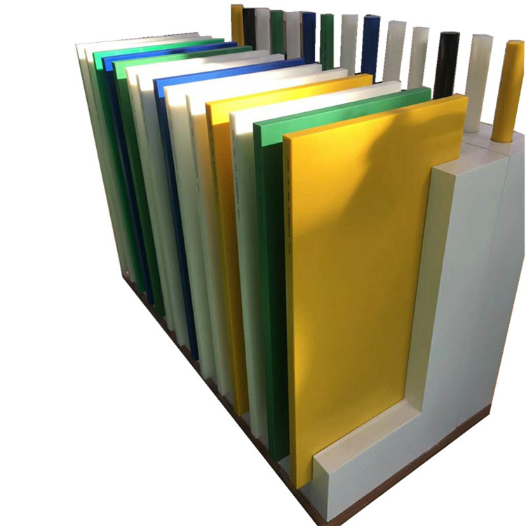 黑色PA66尼龙板防静电PEEK棒PPS板加工UPE方条HDPE垫圈ABS棒PC棒