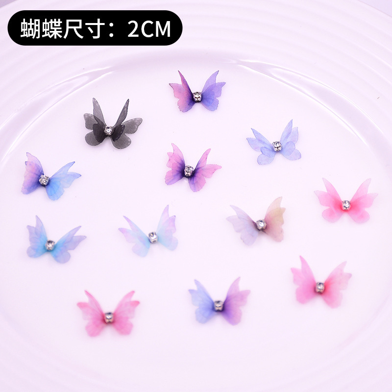 2cm Double-Layer Tulle Wedding Dress Photography Props Handmade DIY Nail Art Accessories Nail Stickers Ornaments Braided Hair Accessories 2cm Double-Layer Tulle Wedding Dress Photography Props Handmade DIY Nail Art Accessories Nail Stickers Ornaments Braided Hair Accessories