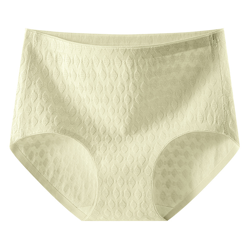 Ropa interior de algodón médico para niñas, entrepierna de algodón antibacteriano de grado 7A, sin costuras, agradable para la piel y cómoda 2024 nueva ropa interior de mujer de cintura media