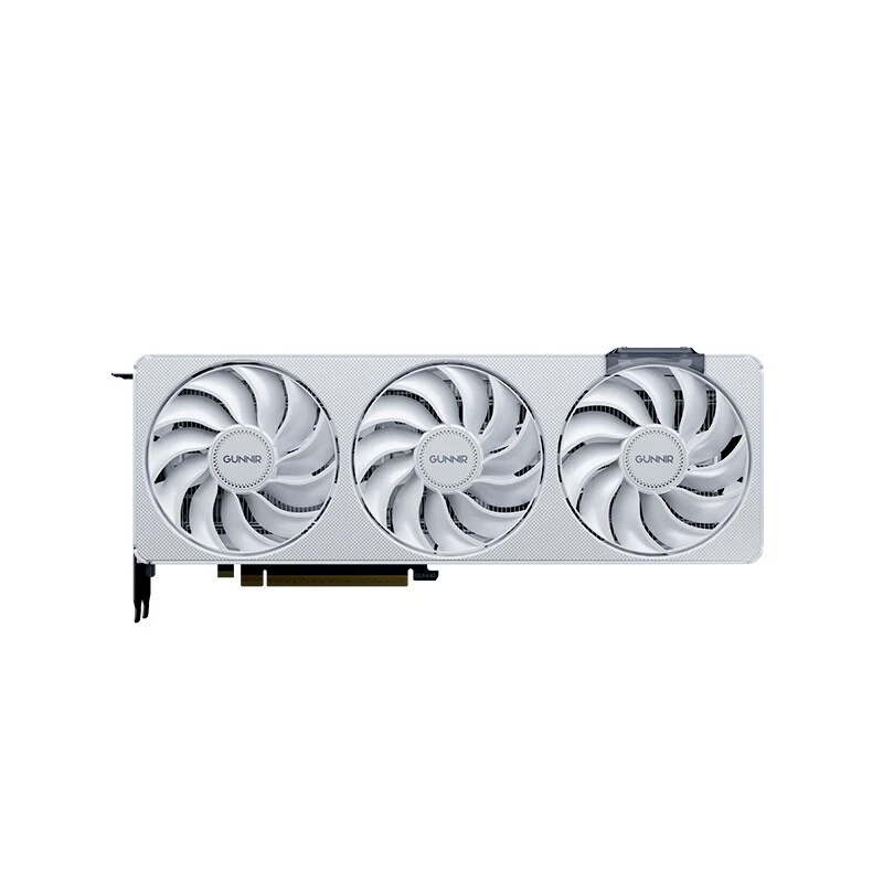 Видеокарта (Intel) Arc B570 Photon 10G OC, трёхвентиляторная белая, для игр и видеомонтажа