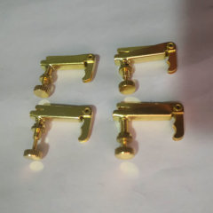 Violin golden string hook Violin golden fine tuner