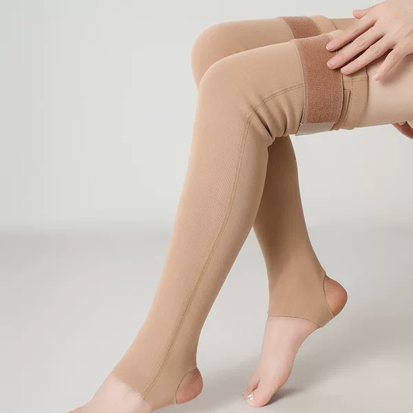 Thermal Knee Pads for Warmth in Winter, Thickened Knee Pads for All Seasons, Footed Long Leg Warmers, Knee Joint Support, Non-Slip