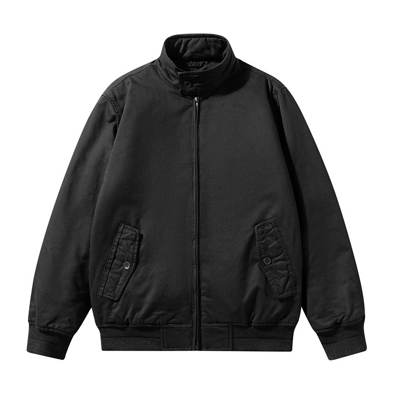 2024 Winter Plush Thick Men, Fashionable Comfortable, Windproof and Washable Workwear Jacket for Men_voghion.com