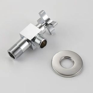 Cross wheel angle valve water heater faucet toilet valve cold and hot dual use foreign trade export stop valve triangle valve