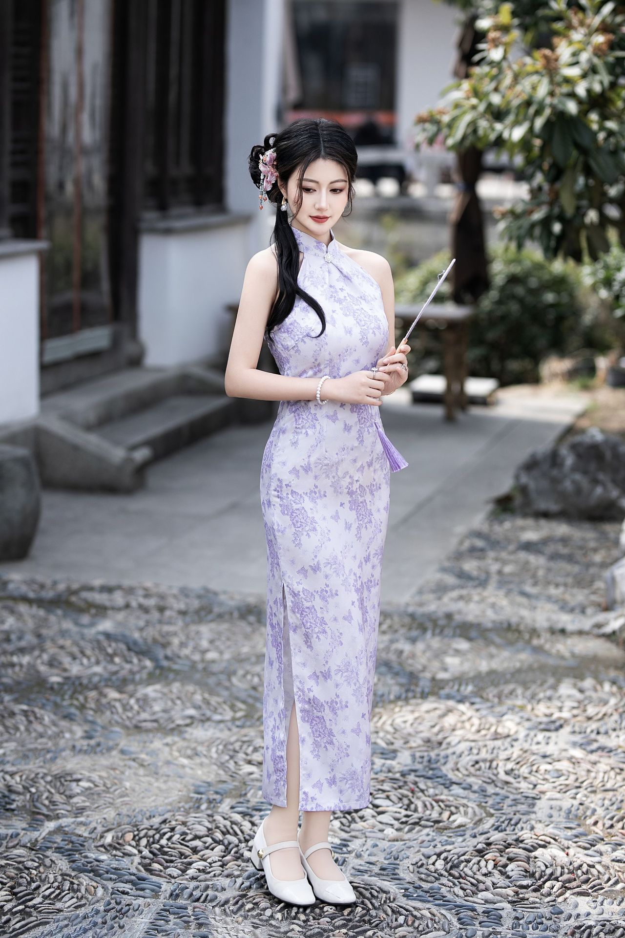 3225 sleeveless purple