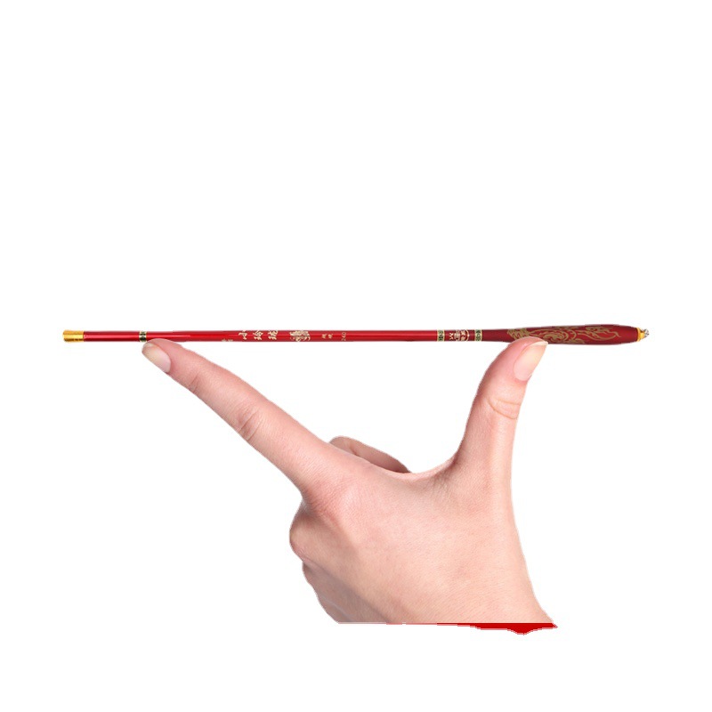 19 varilla de corriente ultra-corta ajustable varilla de mano retráctil 45cm 35cm 4,5 m 1,8 m carbono ultra-duro varilla de mano pequeña