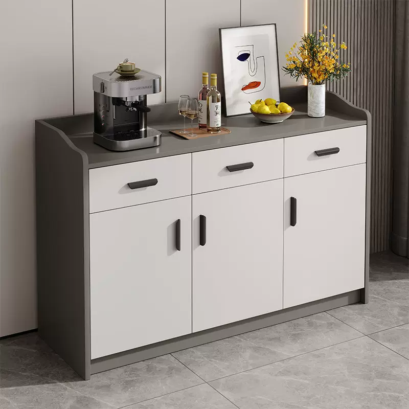 餐边柜客厅收纳柜家用厨房置物柜碗柜办公室靠墙柜子储物柜C75D