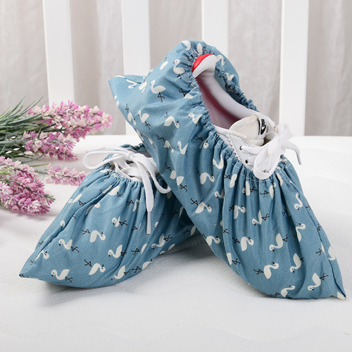 Home Cotton Slippers for Men and Women, Reusable, Breathable, Thickened, Durable, Anti-Dust, Anti-Stain, Student Computer Room Slippers