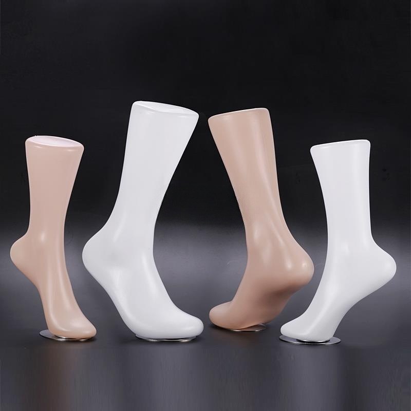 Foot Mold Model Leg Display Socks Foot Mask New Style Sock Set Male and Female Foot Mannequin Props Sock Store Supplies