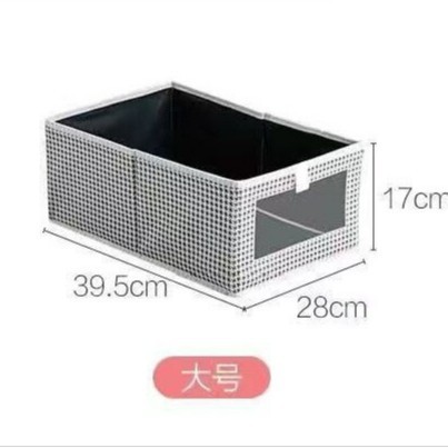 Amazon tela caja de almacenamiento no tejida plegable caja de ropa juguetes caja de almacenamiento de artículos de acabado