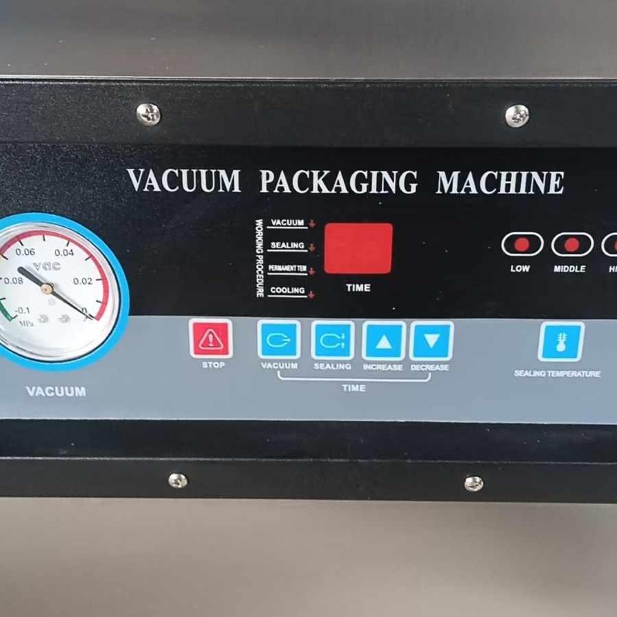 2025 400 máquina convencional de cámara única máquina de envasado al vacío de computadora máquina de sellado