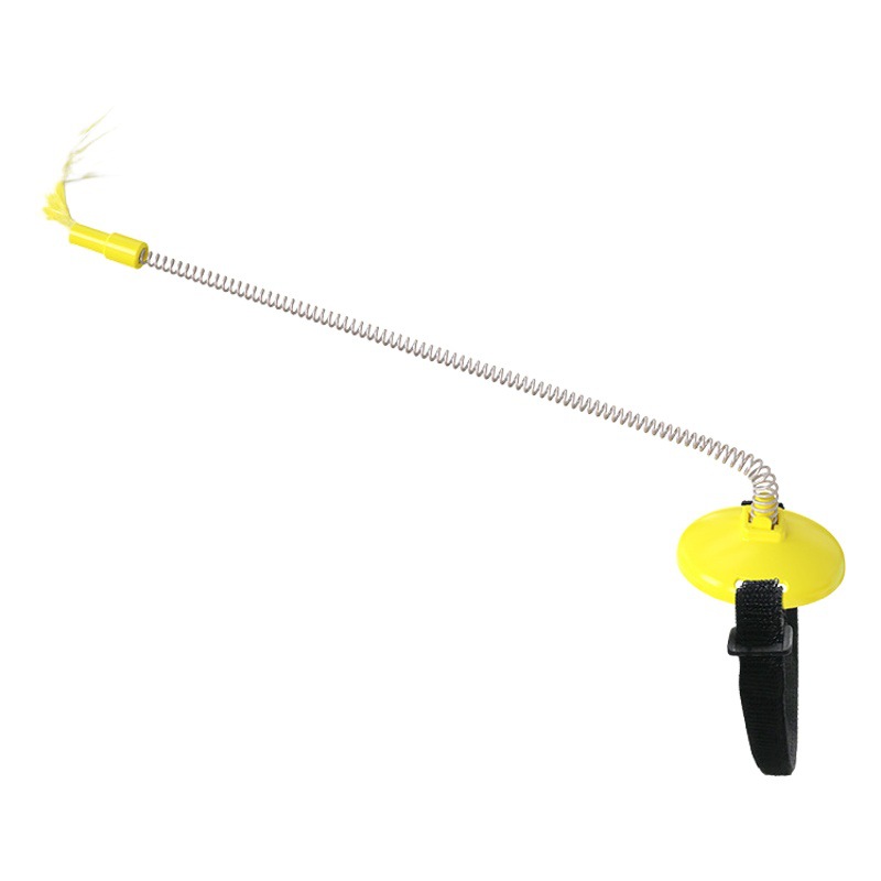 Cat Teaser Accessories, Cat Teaser Rod, Handle, End Cap, Black Plastic Hollow Tube