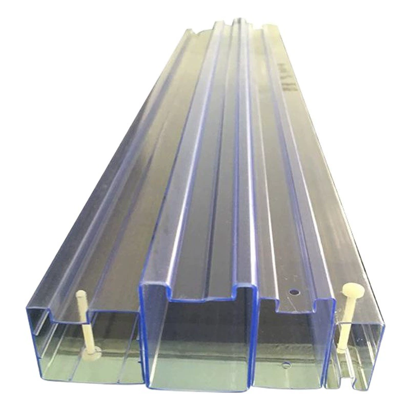 Производитель изготовленный на заказ ПВХ прозрачная упаковочная трубка ic чип блистерная упаковочная трубка электронный компонент IC фасон упаковочная трубка