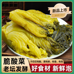批发袋装酸菜整颗湖南传统正宗小叶酸菜下饭菜芥菜酸菜鱼商用家用