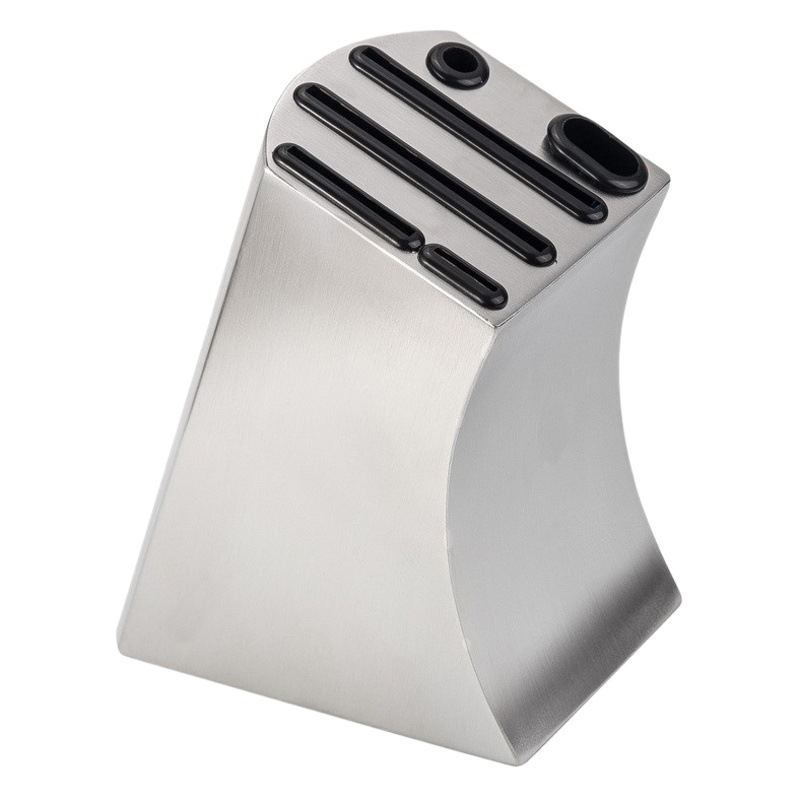 Hogar de metal de acero inoxidable estante de almacenamiento de cocina de acero inoxidable cuchillo de cocina multifunción cuchillo titular de cuchillo en stock al por mayor