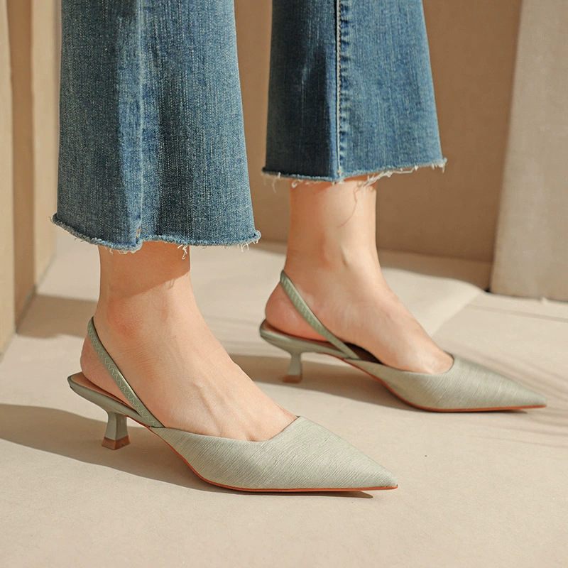 Footwear 芙号, модная обувь на каблуке для отдыха, 2023