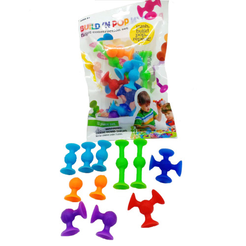 Cross-border hot-selling sucking and sticky sucking toys for children, educational suction cups, soft building blocks, versatile building blocks, science and education kindergarten teaching aids