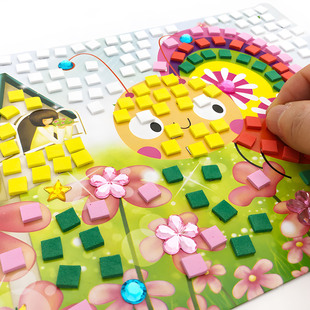 �Rِ��EVA�N����ͯ3D���w���dճ�N��DIY�׃��@�ֹ��������ϰ��ʯ