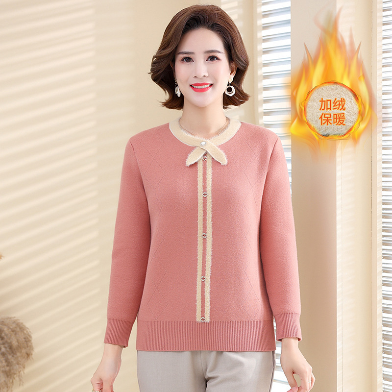 E5965 830K ÁO LEN NỮ TAIRYA MÙA XUÂN THU ĐÔNG TRUNG NIÊN DÀY ẤM THỜI TRANG NỮ G03 SẢN PHẨM MỚI