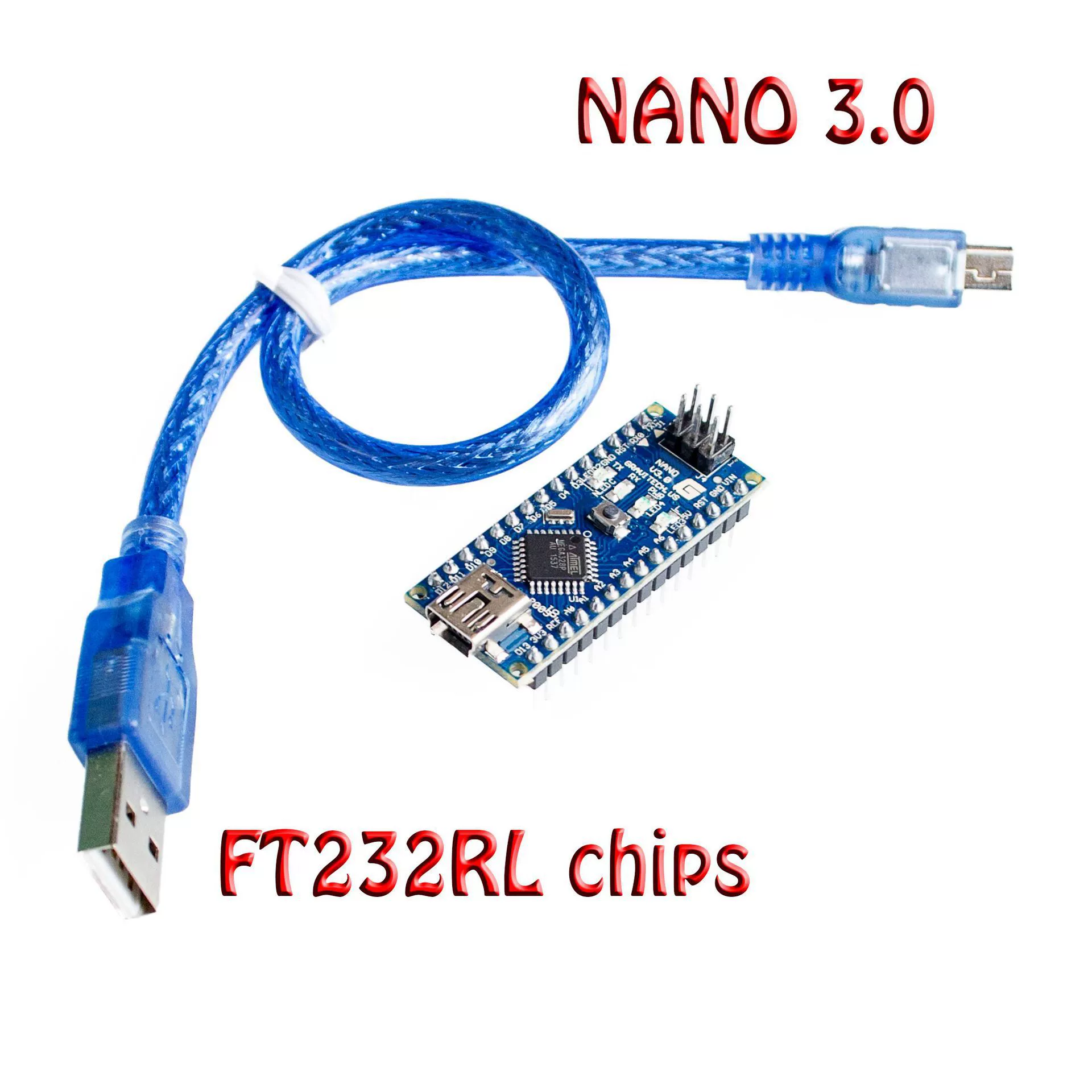 Нано V3.0 ATMEGA328P электронные конструкторы интерактивные медиа FT232 чип