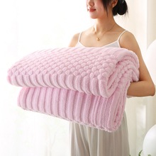 舒棉绒点点塔芙绒双层羊羔绒毛毯卧室宿舍床盖沙发毯午睡毯空调毯