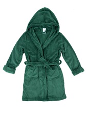 X 74413 Children Hooded Flannel Bathrobe ��ͯ��ñԡ��