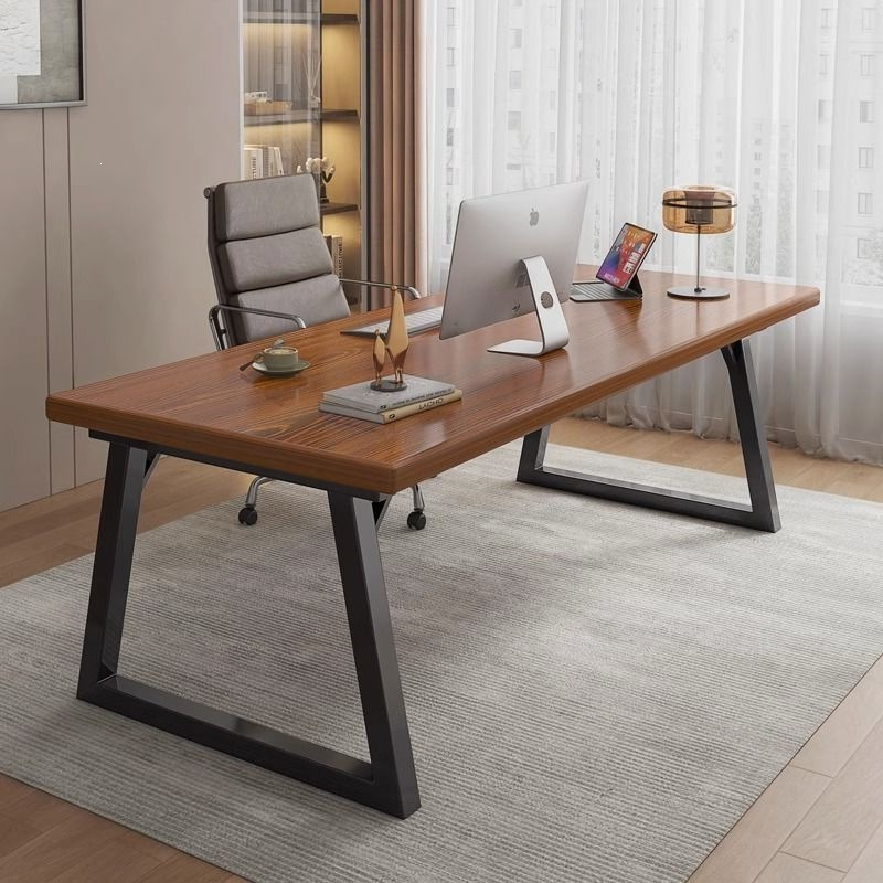 Simple Office Desk, Modern Computer Desk, Desktop Double Long Desk, Gaming Desk, Student Desk, Calligraphy Study Desk Simple Office Desk, Modern Computer Desk, Desktop Double Long Desk, Gaming Desk, Student Desk, Calligraphy Study Desk