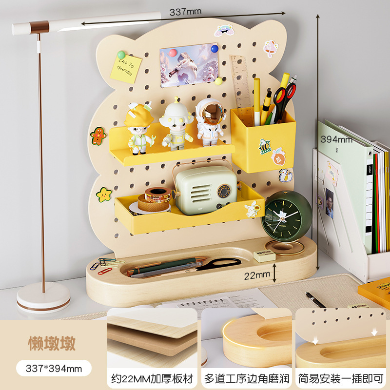 Escritorio, hueco, tablero, estante, vertical, sin perforación, accesorios magnéticos, estación de trabajo, escritorio, almacenamiento, pantalla, acabado del escritorio