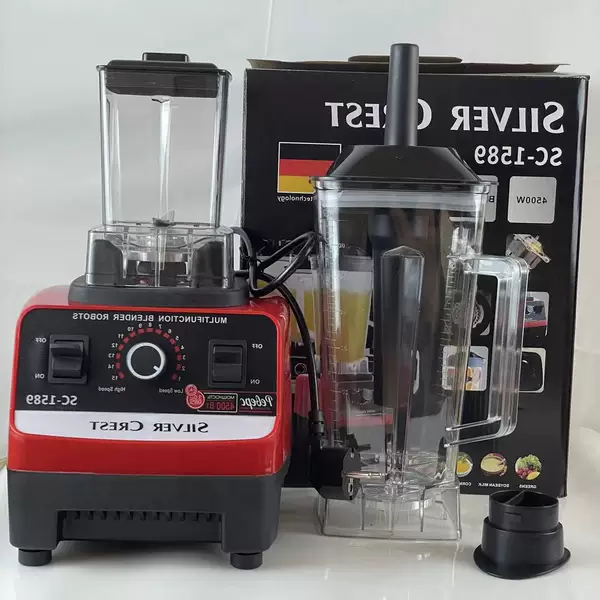 Foreign Trade European and British Standard Double Cup Wall Breaking Machine for Making Nutritional Supplement Two-In-One Crushed Ice Fruit Juice Mixer