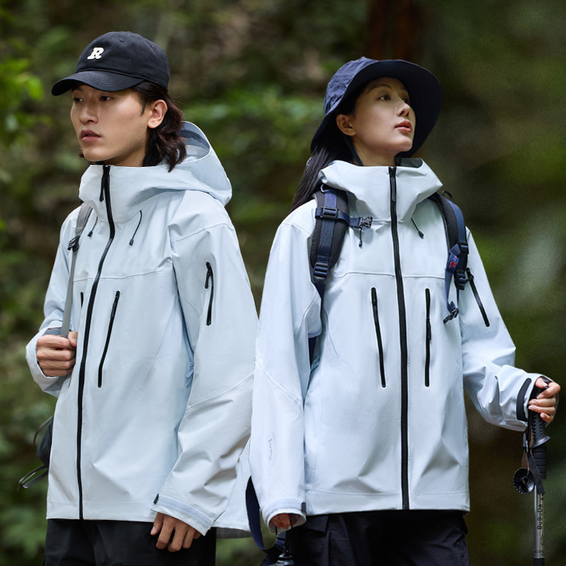 Taizhou Niao Sv7 Explosion-Proof Rainproof Outdoor Jacket with Rubberized Hard Shell Three-In-One down Liner Two-Piece Workwear Set