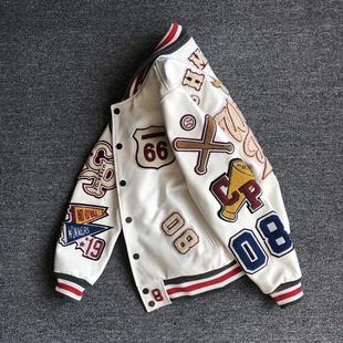 Baseball Uniform Men's Autum 2025 Trendy Short Leather Jacket Loose Jacket Pu Leather Men's Outer Jacket