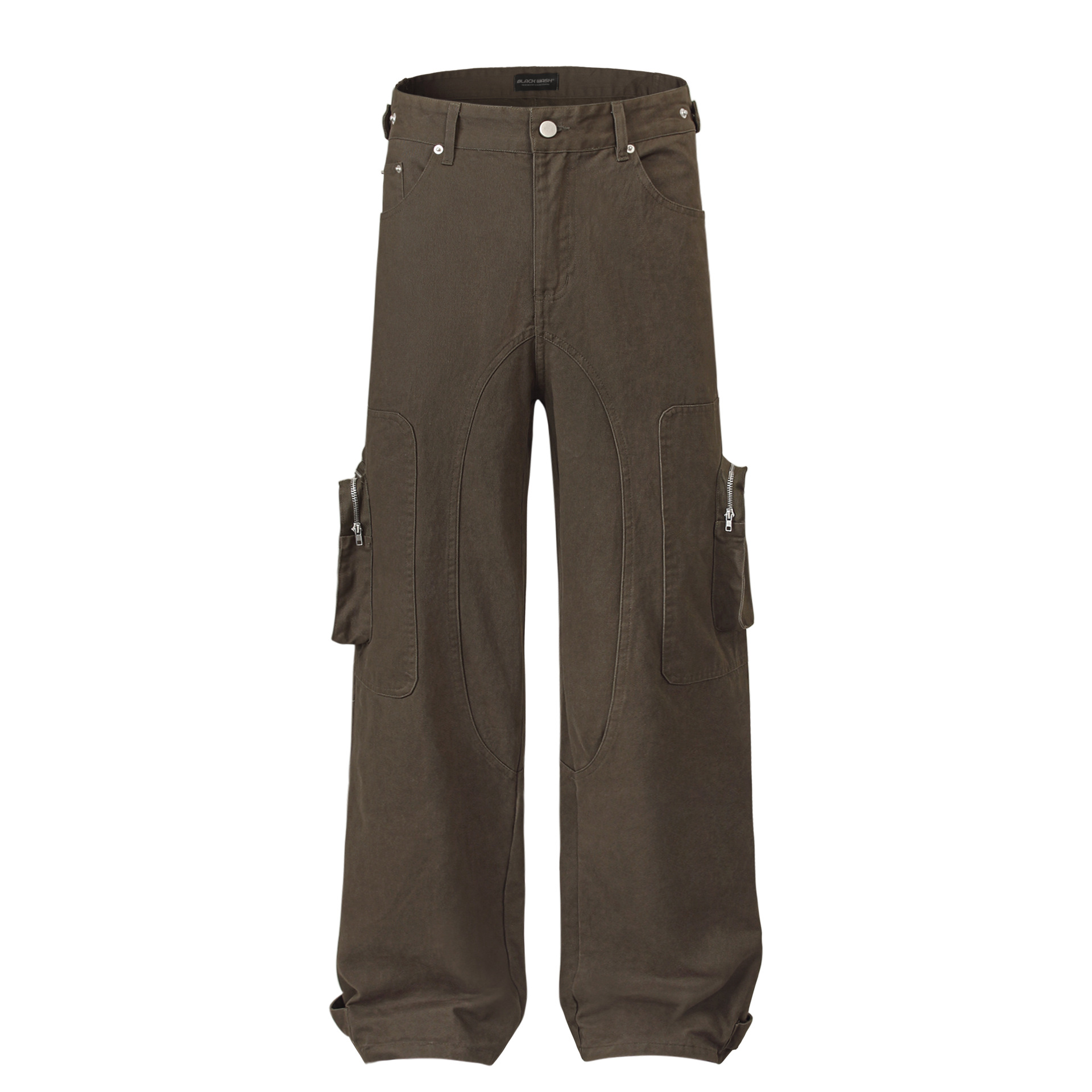 Men's Cargo Pants Streetwear Style Versatile Workwear Trousers_voghion.com
