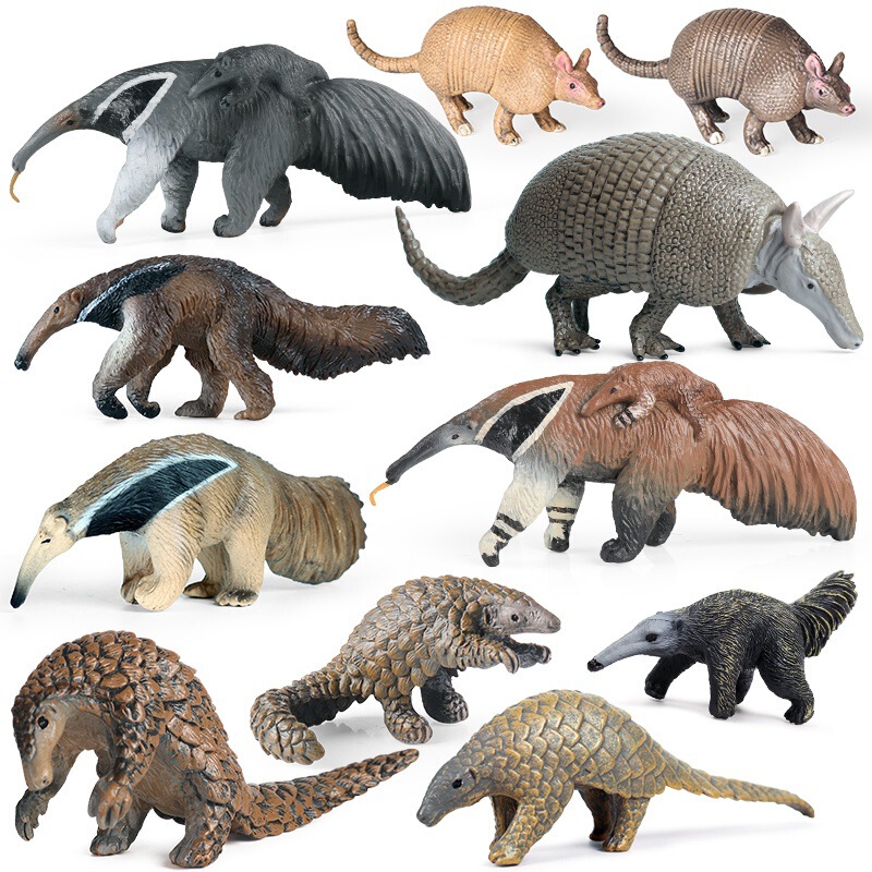 Animal Model Simulation Toys: Beaver, Capybara, Armadillo, Pangolin, Anteater, Badger, Sea Otter, Guanaco, Skunk, Tapir Animal Model Simulation Toys: Beaver, Capybara, Armadillo, Pangolin, Anteater, Badger, Sea Otter, Guanaco, Skunk, Tapir